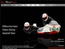 Tablet Screenshot of classic-racing-hexental.de